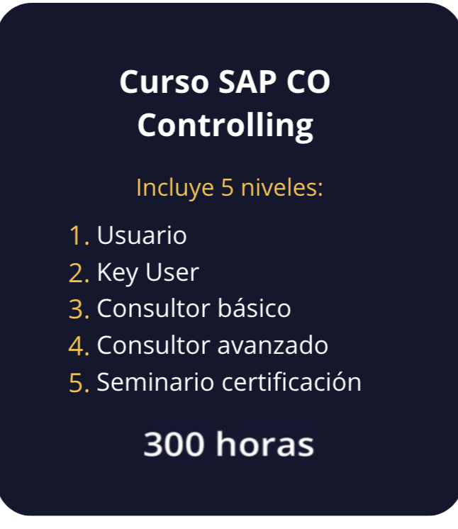 SAP CO - Curso Completo